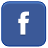 Square blue Facebook Icon 