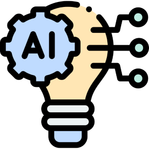 AI on a lightbulb